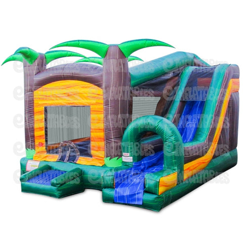 18'H Jump N Splash Paradise Palms (Combo Only) by eInflatables