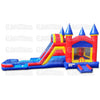 Image of 18'H Bounce N Double Dip Dual Lane w/ Pool by eInflatables