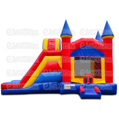 18'H Bounce N Double Dip Castle (Combo Only) by eInflatables