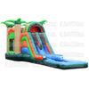 Image of Bounce N Double Dip Tropical 2 Lane w/ Pool