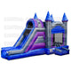 14' H Single Lane Bounce N Dip Dry Combo by eInflatables
