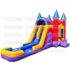 Image of 18'H Blazing Double Dip with Pool by eInflatables