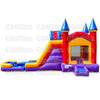 Image of 18'H Blazing Double Dip with Pool by eInflatables