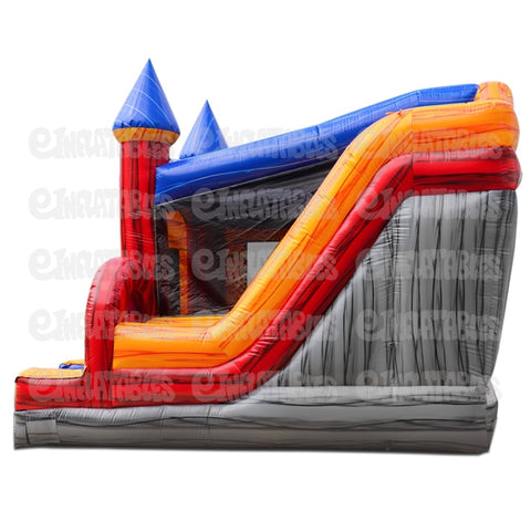 18'H Jump n Splash Mystic River with Pool by eInflatables