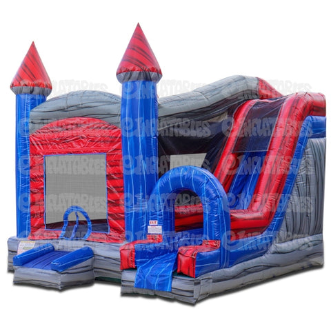 18'H Jump N Splash Maui Dry Combo by eInflatables