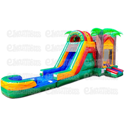 Aloha Bounce N Dip Single Lane w/ Pool