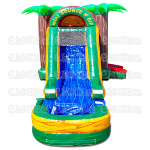 Aloha Bounce N Dip Single Lane w/ Pool