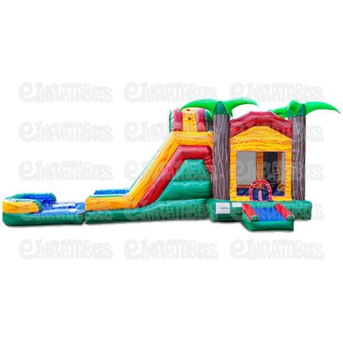 Aloha Bounce N Dip Single Lane w/ Pool