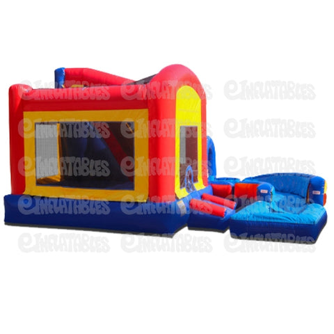 18'H Jump N Splash Funhouse w/ Pool by eInflatables