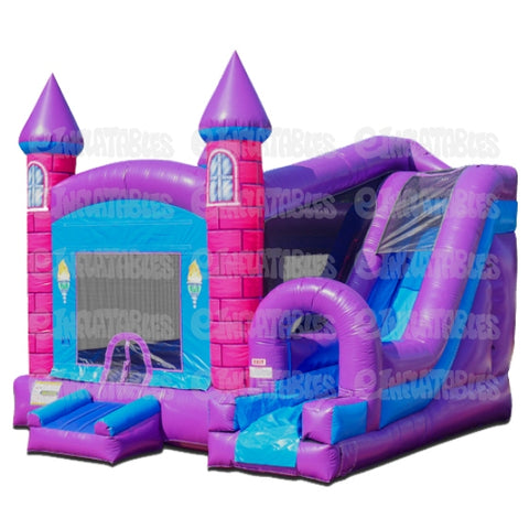 18'H Jump N Splash Princess Combo Dry by eInflatables