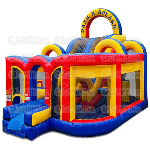 17'H Dash N Splash (Slide Only) by eInflatables