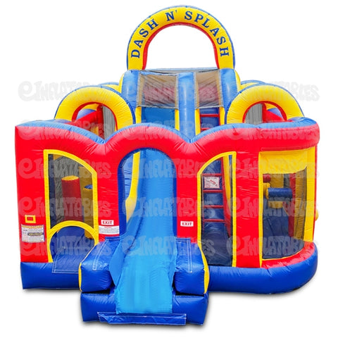 17'H Dash N Splash (Slide Only) by eInflatables