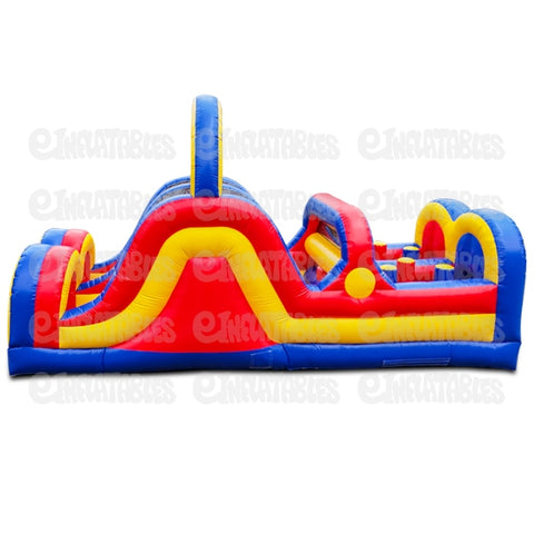 14'H 25 Zip It Obstacle Course by eInflatables