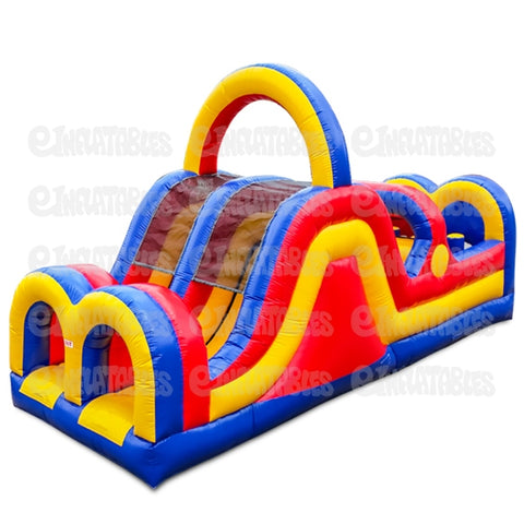 14'H 25 Zip It Obstacle Course by eInflatables