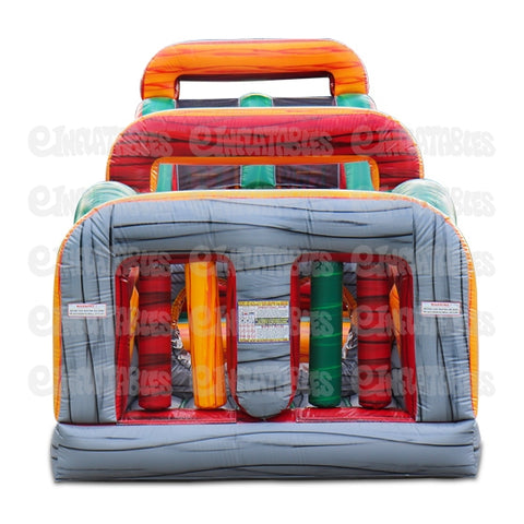 16'H 55 Extreme Rush Obstacle Course by eInflatables