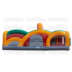 11'H Section 4 Extreme Rush Obstacle Course by eInflatables