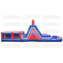 16'H Mega Infusion Obstacle 1-3 with Pool by eInflatables
