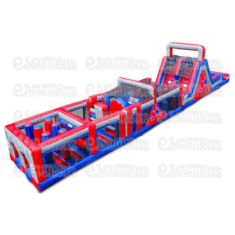 16'H Mega Infusion Obstacle 1-2-3 with Pool by eInflatables