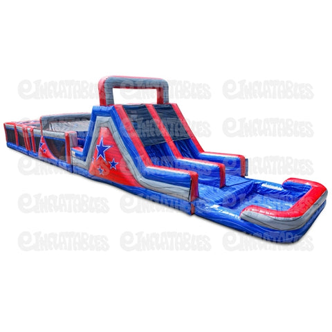 16'H Mega Infusion Obstacle 1-2-3 with Pool by eInflatables