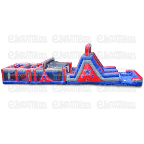 16'H Mega Infusion Obstacle 1-2-3 with Pool by eInflatables