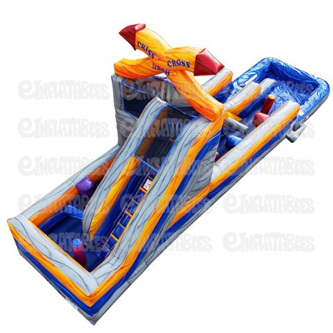 Criss Cross Dash Wet n Dry Course ( Non Slip) Left Side Only