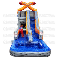 Criss Cross Dash Wet n Dry Course ( Non Slip) Left Side Only