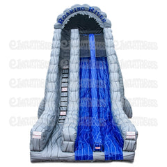 27'H Roaring River Dual Lane Slide by eInflatables