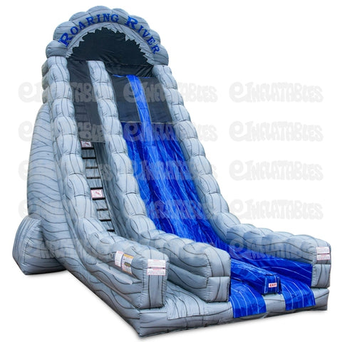 27'H Roaring River Dual Lane Slide by eInflatables