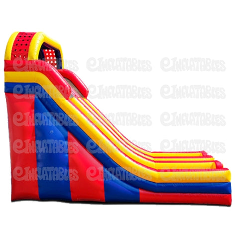 24'H Dual Lane Slide with Front Exits by eInflatables