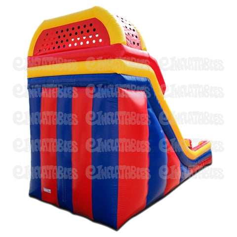 24'H Dual Lane Slide with Front Exits by eInflatables