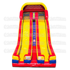24'H Dual Lane Slide with Front Exits by eInflatables