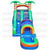 Image of 18 Funnel Tunnel Water Slide with Pool
