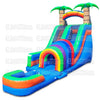 Image of 18 Funnel Tunnel Water Slide with Pool
