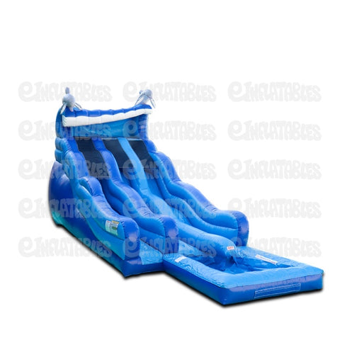 18'H Dolphin Rip N Dip with Pool by eInflatables