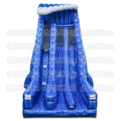 27'H Blue Crush Dual Lane Slide by eInflatables