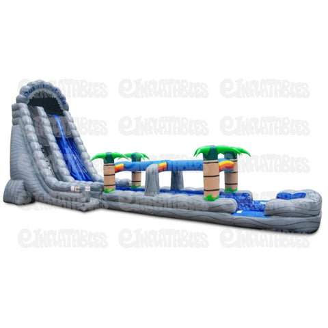 36'H Roaring River 2 Lane Run N Splash Combo by eInflatables