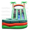 Image of 16'H Tropical Wild Splash with Landing Water Slide by eInflatables