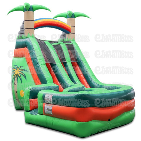 22'H Corkscrew Fire with Landing by eInflatables