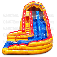 18'H Wild Rapids Fire with Pool by eInflatables