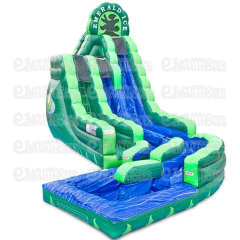 20'H Emerald Ice (Slide Only) by eInflatables
