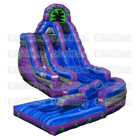 20'H Purple Ice (Slide Only) by eInflatables
