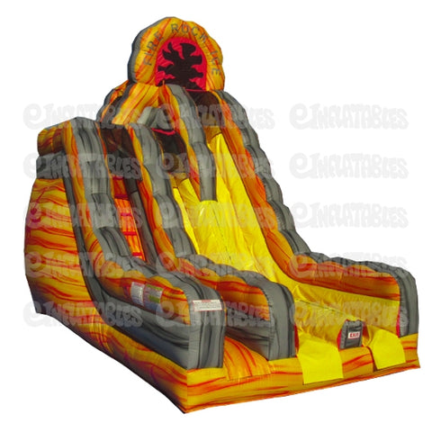 20'H Fire Rock Ice (Slide Only) by eInflatables