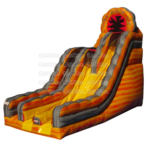 20'H Fire Rock Ice (Slide Only) by eInflatables