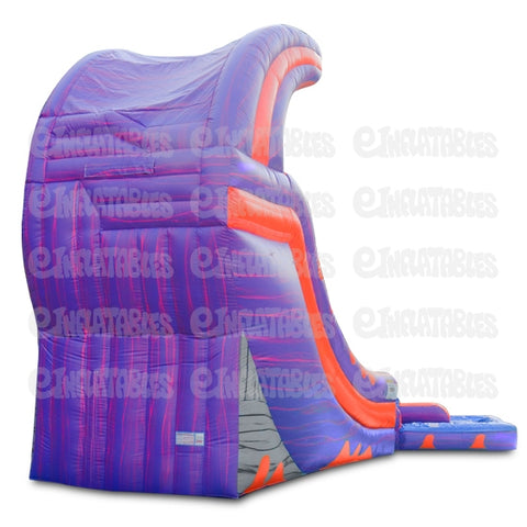 20'H Hidden Falls Purple with Pool by eInflatables