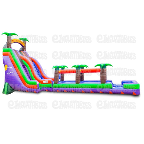27'H Bermuda Blast Run N Splash Combo by eInflatables