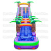 Image of 27'H Bermuda Blast Run N Splash Combo by eInflatables