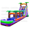 Image of 27'H Bermuda Blast Run N Splash Combo by eInflatables