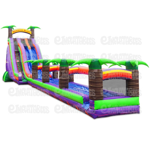 27'H Bermuda Blast Run N Slide Combo by eInflatables