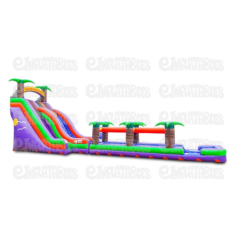 24'H Bermuda Blast Run N Splash Combo by eInflatables