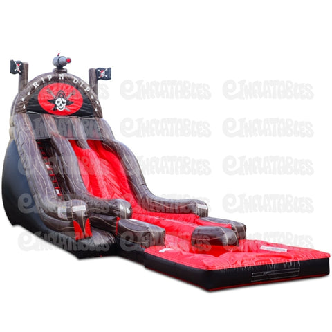 20'H Pirate Rip N Dip with Pool by eInflatables